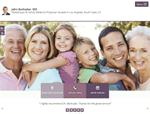 Tablet Screenshot of drbarkodar.com